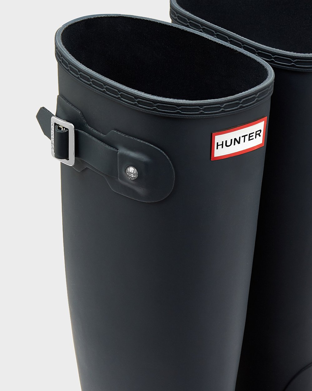 Womens Tall Rain Boots - Hunter Original (82AUYFOVJ) - Navy